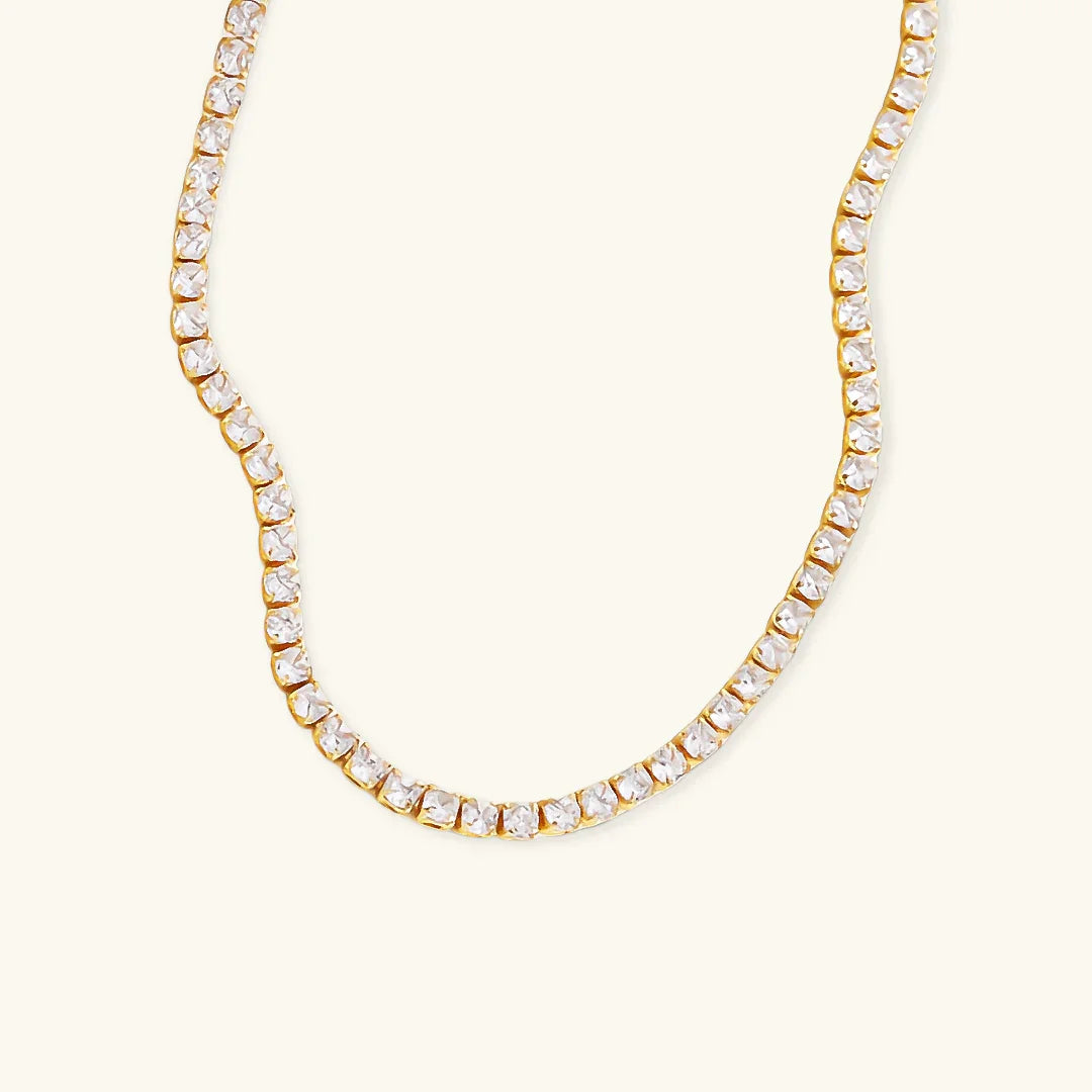 [GALE]Isolde Diamond Tennis Necklace