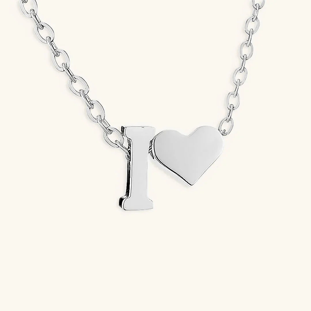 [GALE]Ria Initial Letter Gold Necklace