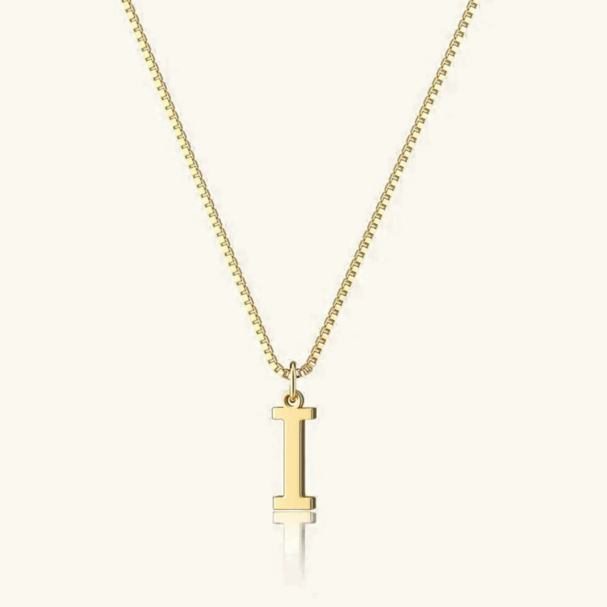[GALE]Therese Letter Initial Gold Necklace