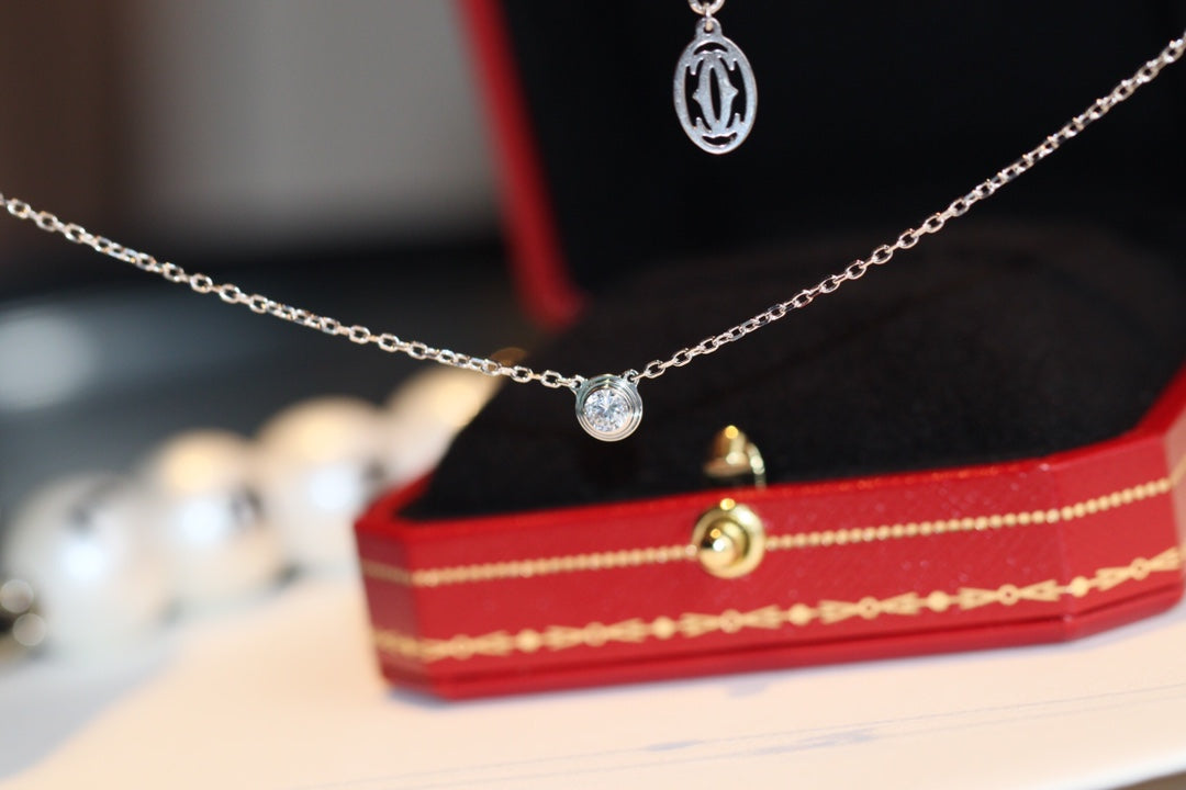 [GALE]DAMOUR DIAMOND NECKLACE