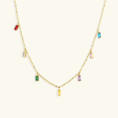 [GALE]Josephine Gemstone Necklace