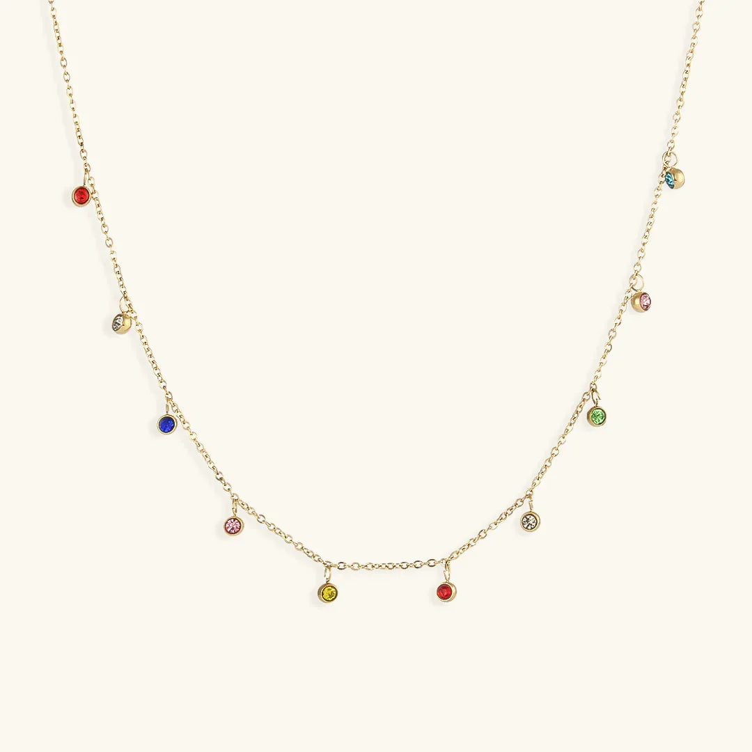 [GALE]Juliet Gemstone Necklace