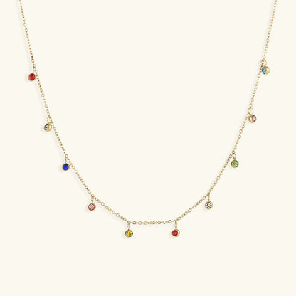 [GALE]Juliet Gemstone Necklace