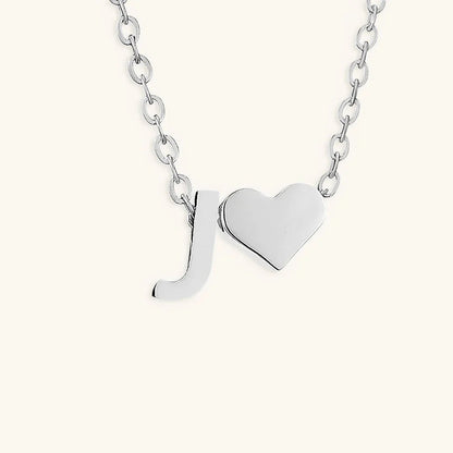 [GALE]Ria Initial Letter Gold Necklace