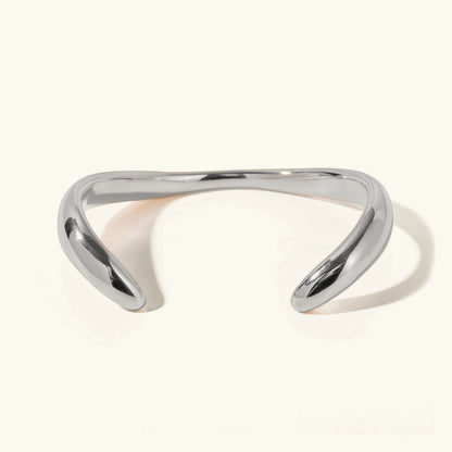 [GALE]Audrina Contemporary Gold Bangle