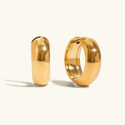 [GALE]Clarabelle Staple Gold Hoops Bundle