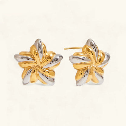 [GALE]Thymes Gold Star Earrings
