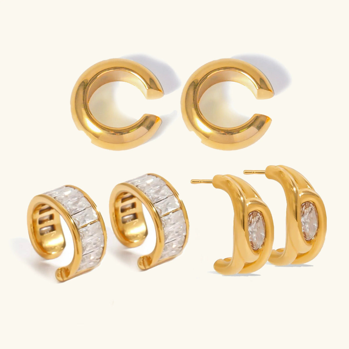 [GALE]Rosetta Essential Earrings Bundle