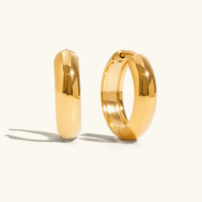 [GALE]Clarabelle Staple Gold Hoops Bundle
