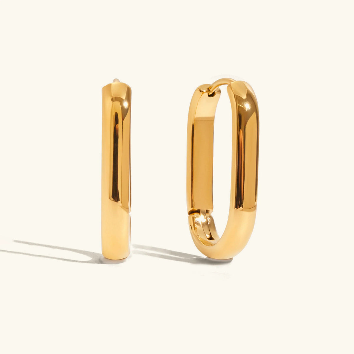 [GALE]Clarabelle Staple Gold Hoops Bundle