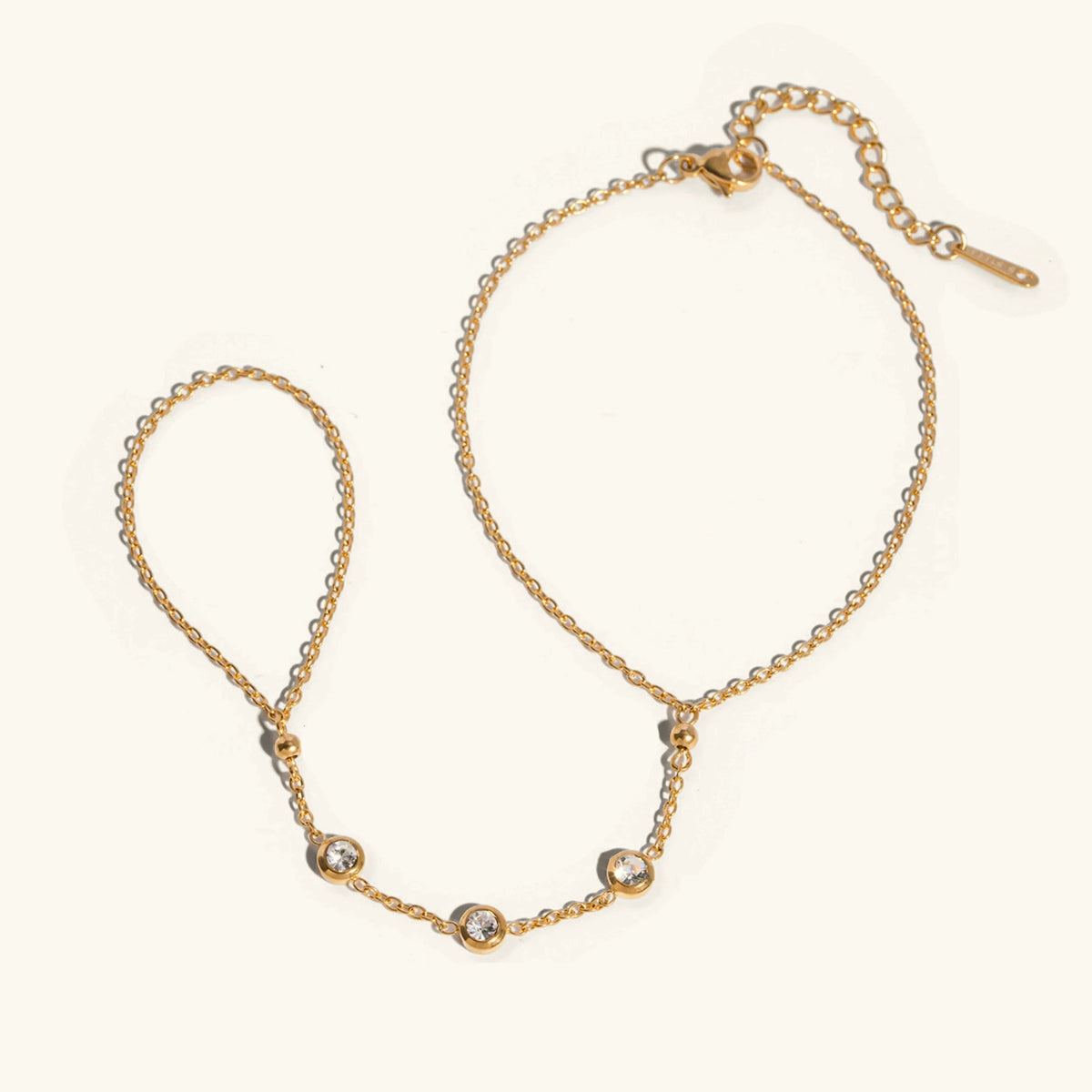 [GALE]Leona Diamond Hand Chain