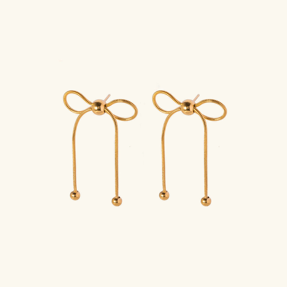 [GALE]Annie Gold Earrings