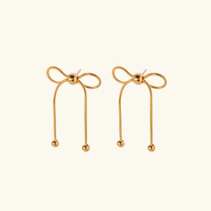 [GALE]Annie Gold Earrings