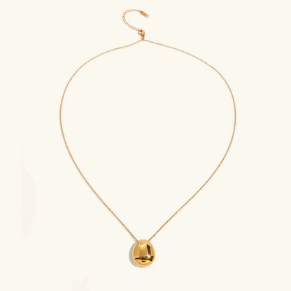 [GALE]Claribel Gold Dome Necklace