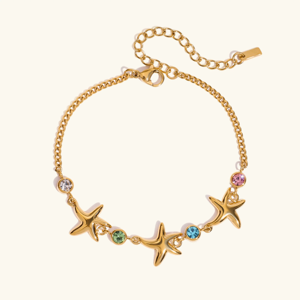 [GALE]Kristine Golden Starfish Bracelet