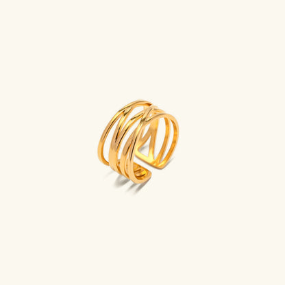 [GALE]River Gold Ring