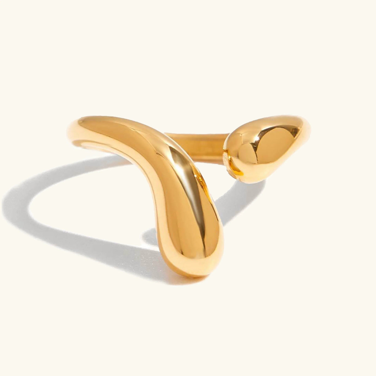 [GALE]Diane Twisted Band Ring