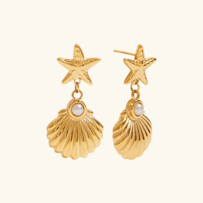 [GALE]Bernadette Freshwater Pearl Earrings