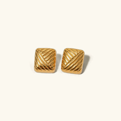 [GALE]Inez Gold Earrings