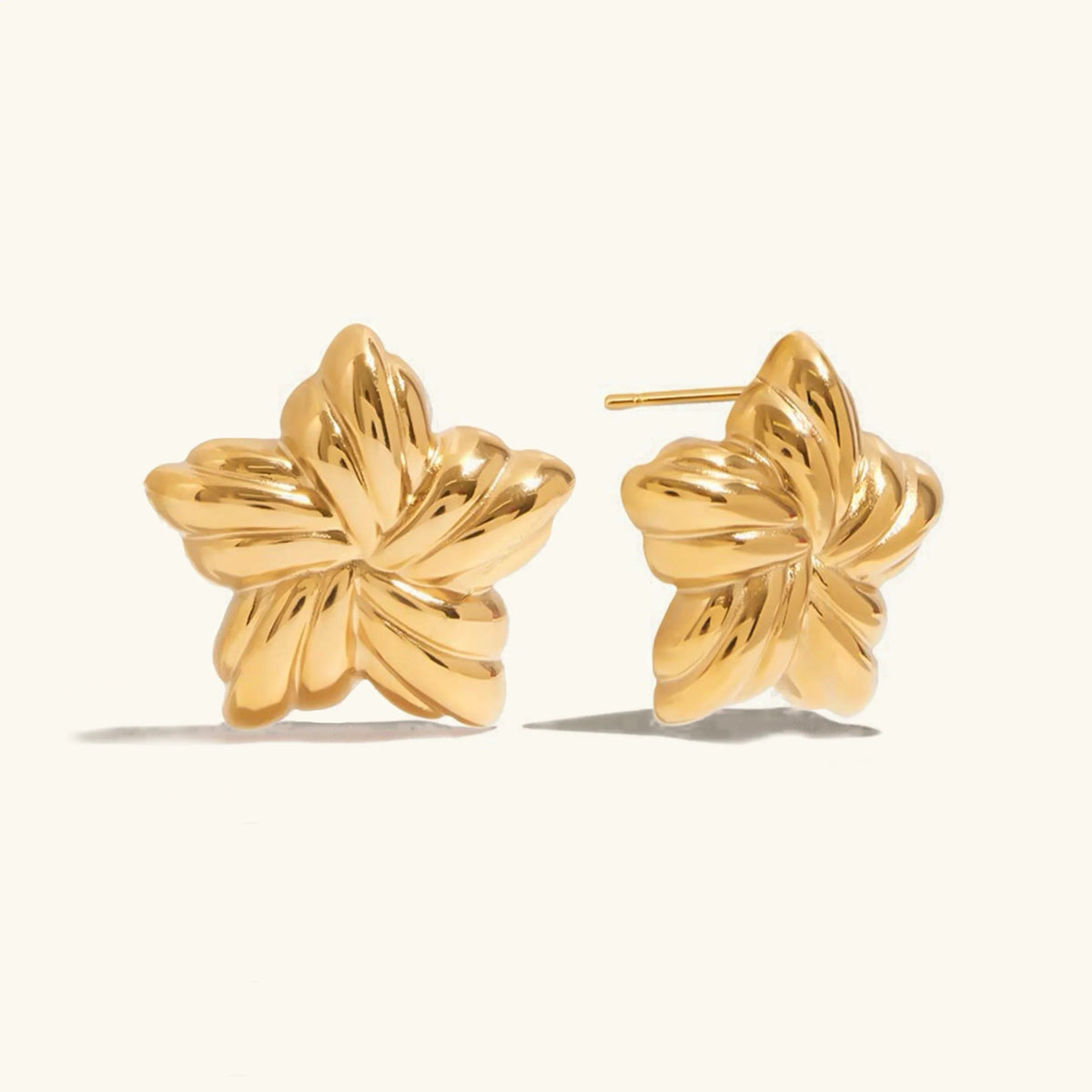 [GALE]Thymes Gold Star Earrings