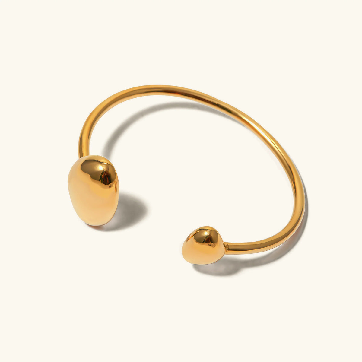 [GALE]Mallory Minimalist Gold Cuff
