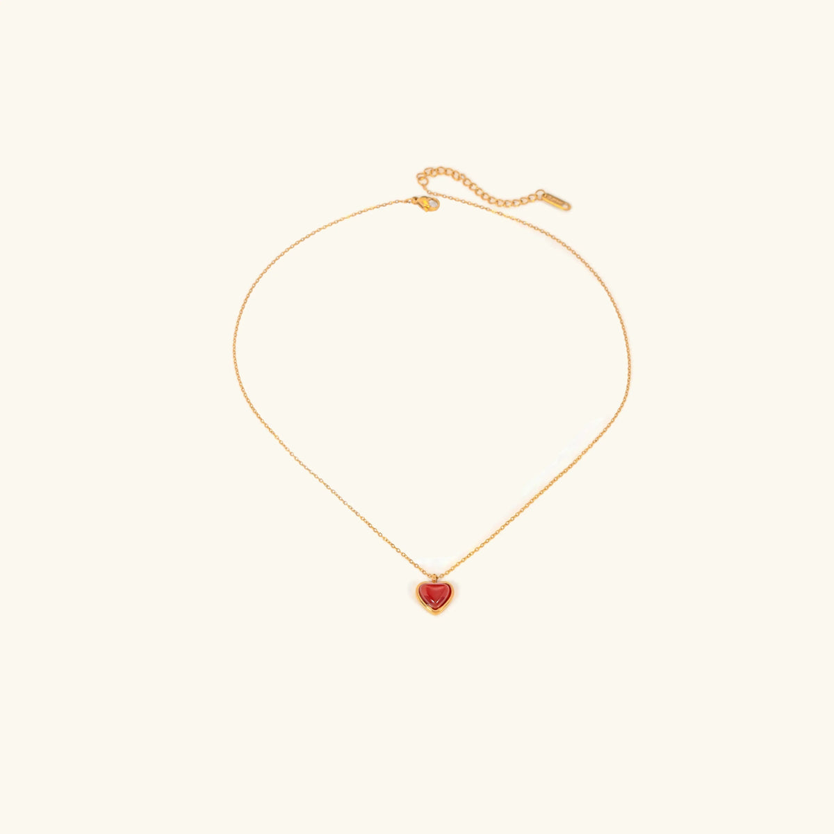 [GALE]Cecily Gold Heart Necklace