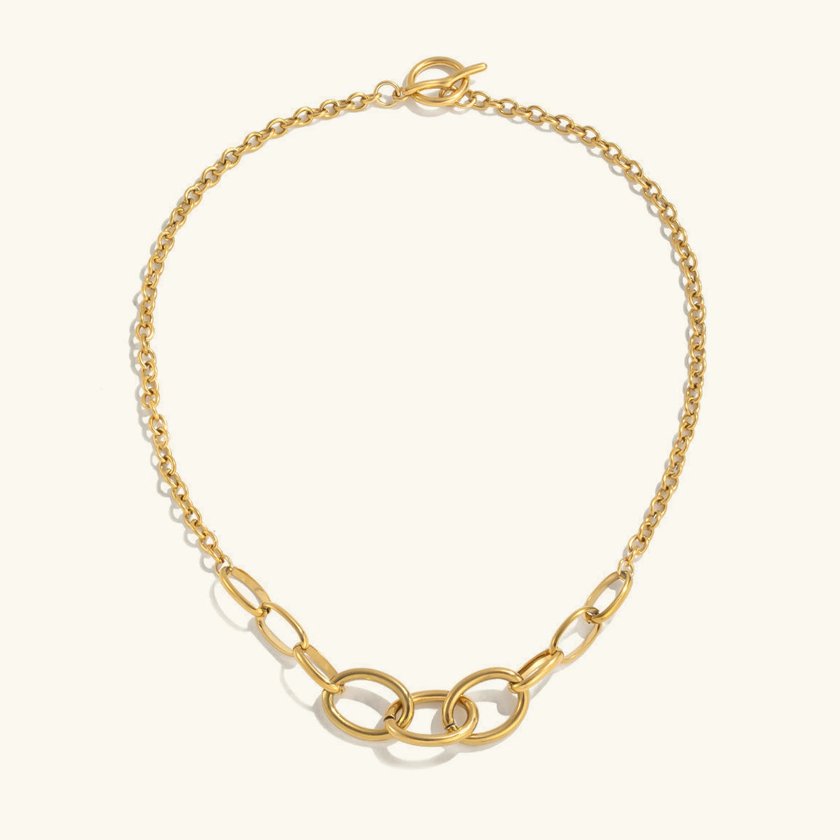 [GALE]Renelle Gold Chain Necklace