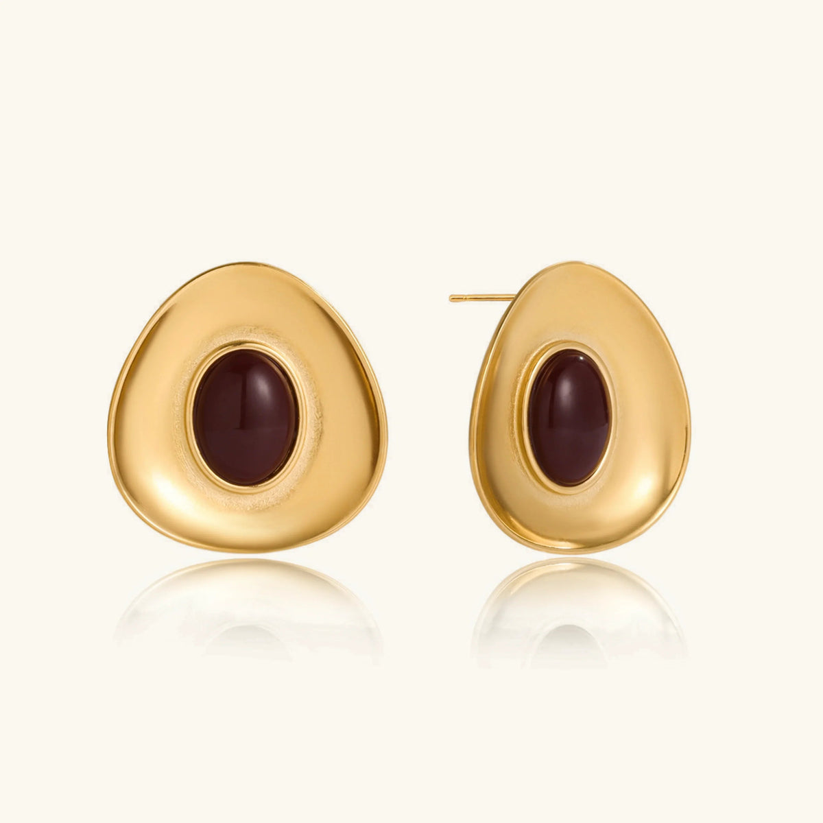 [GALE]Orissa Gold Enamel Earrings