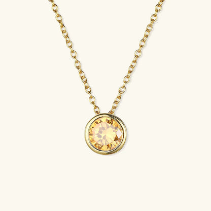 [GALE]Amelia Birthstone Necklace