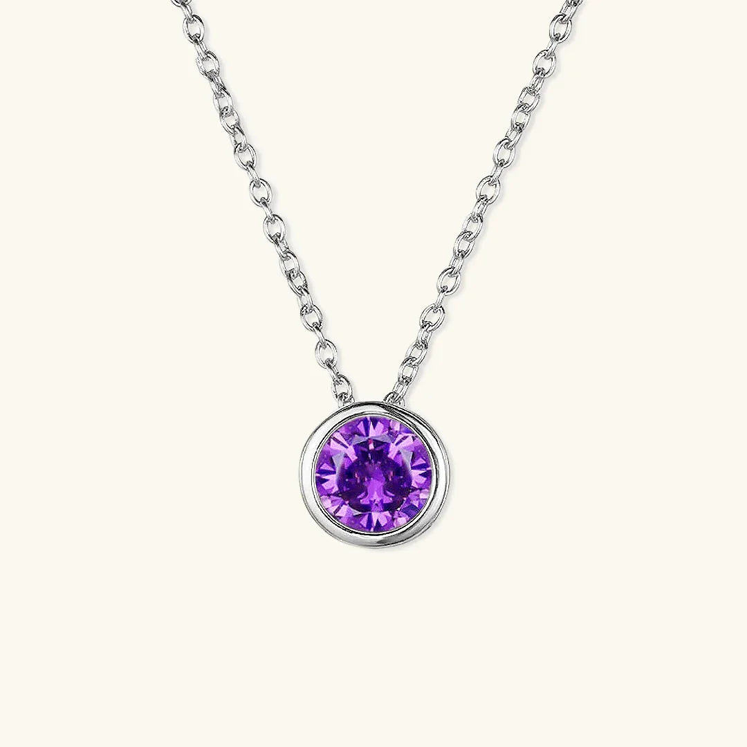 [GALE]Amelia Birthstone Necklace