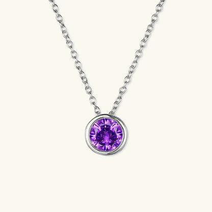 [GALE]Amelia Birthstone Necklace