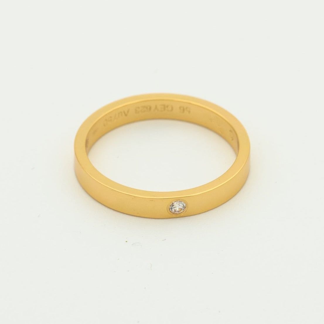 [GALE] Liebesring 4 mm 1 Diamant