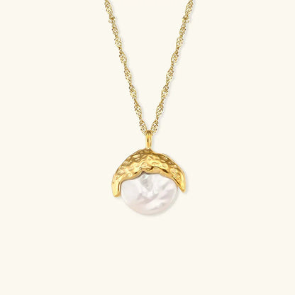 [GALE]Kimberly Pearl Necklace