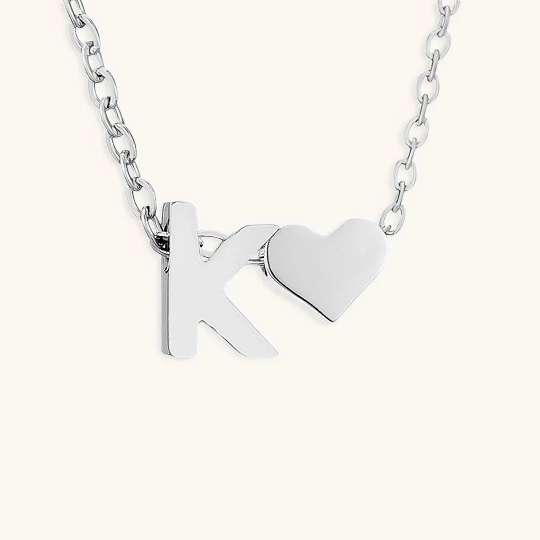 [GALE]Ria Initial Letter Gold Necklace
