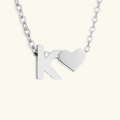 [GALE]Ria Initial Letter Gold Necklace