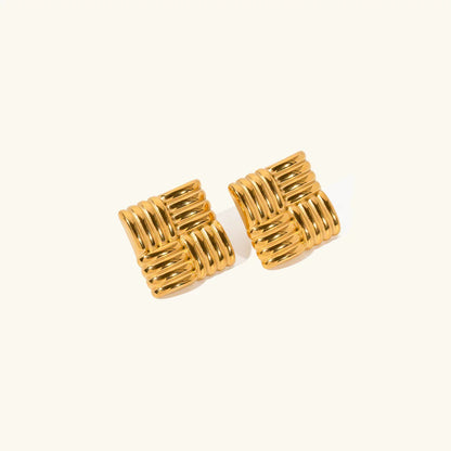 [GALE]Cindy Gold Earrings