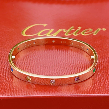 [GALE]2026 RAINBOW LOVE BRACELET 6.1MM  10 DIAMONDS