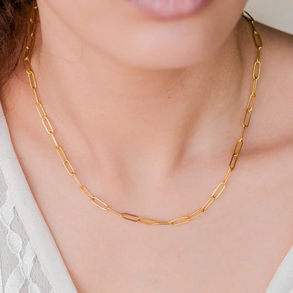 [GALE]Lena Golden Chain Necklace