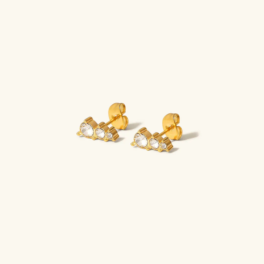[GALE]Lira Gold Earrings