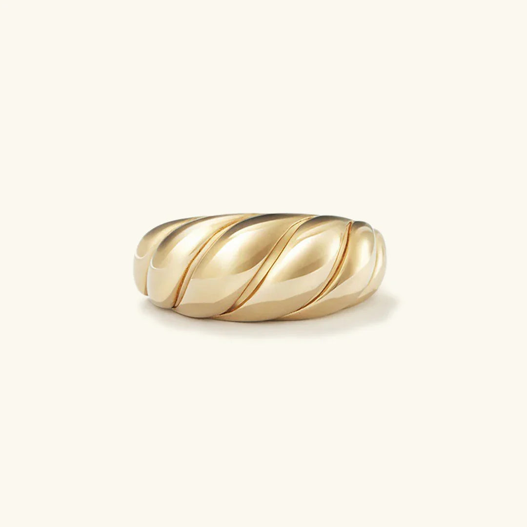 [GALE]Lorelei Gold Croissant Ring