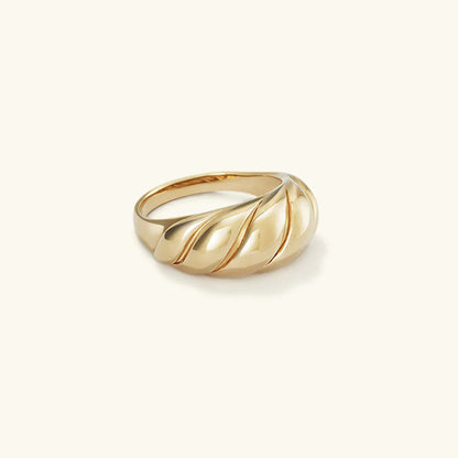 [GALE]Lorelei Gold Croissant Ring