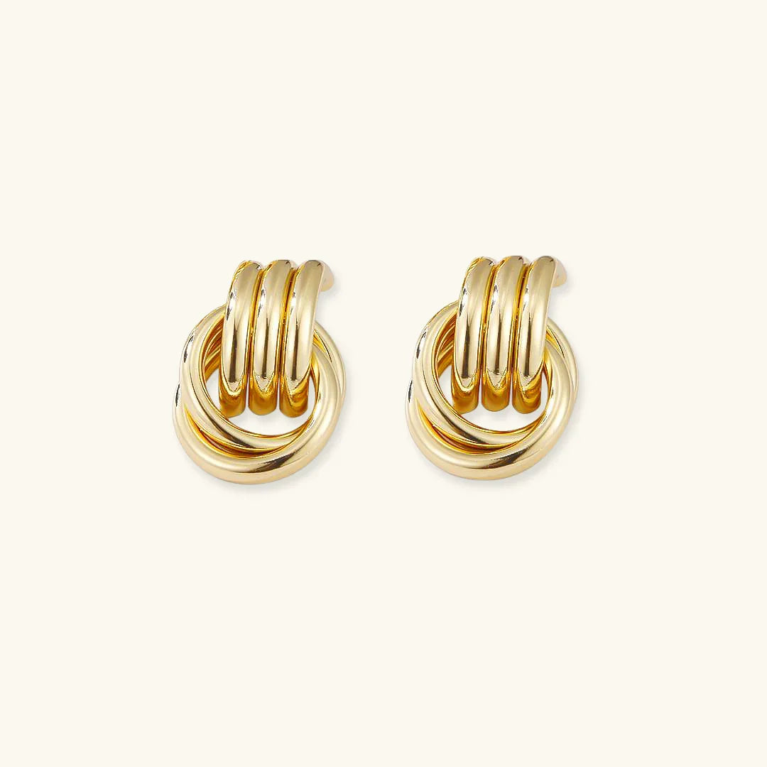 [GALE]Luna Layered Hoop Earrings