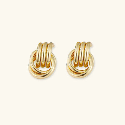 [GALE]Luna Layered Hoop Earrings