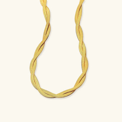 [GALE]Lysa Twisted Chain Necklace