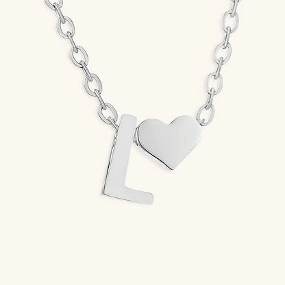 [GALE]Ria Initial Letter Gold Necklace