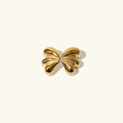 [GALE]Liesel Gold Butterfly Earrings