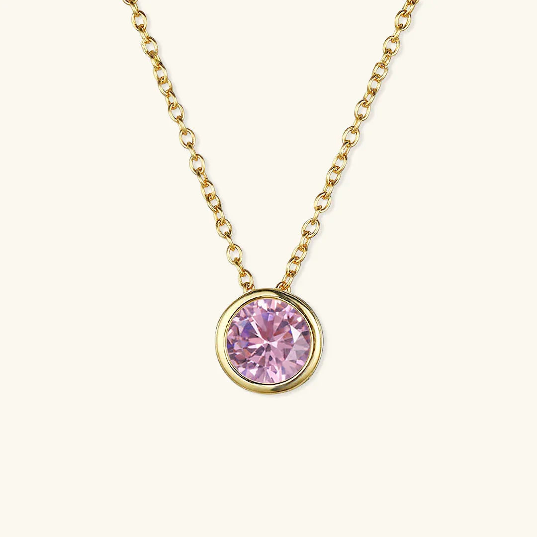 [GALE]Amelia Birthstone Necklace