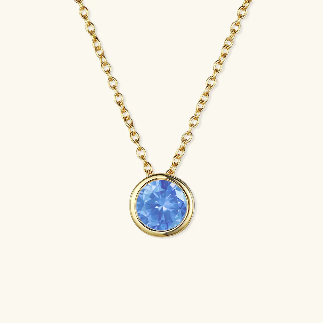 [GALE]Amelia Birthstone Necklace
