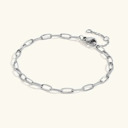 [GALE]Maybelle Gold Paperclip Chain Bracelet
