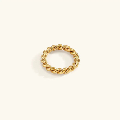 [GALE]Melody Gold Twist Ring
